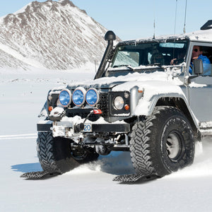 Traction Boards 2-Pack | Short Black Recovery Tracks with Bag