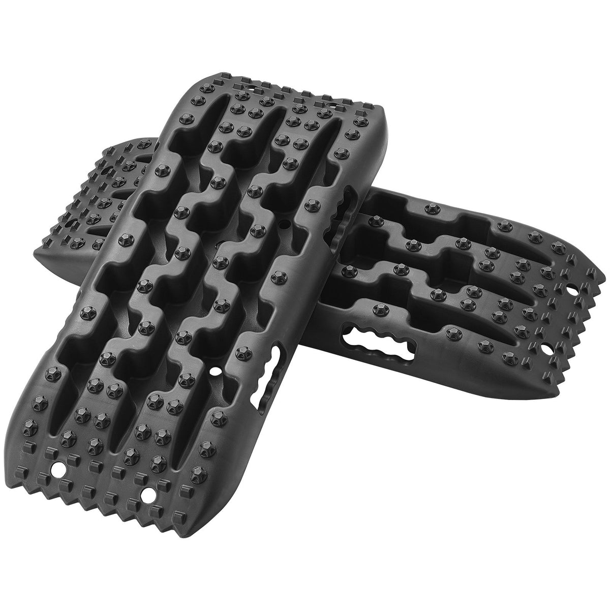 Traction Boards 2-Pack | Short Black Recovery Tracks with Bag