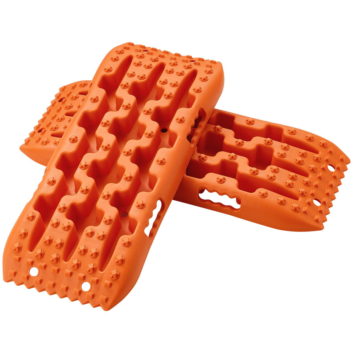 Traction Boards | 2-Pack Short Recovery Tracks with Bag | Orange