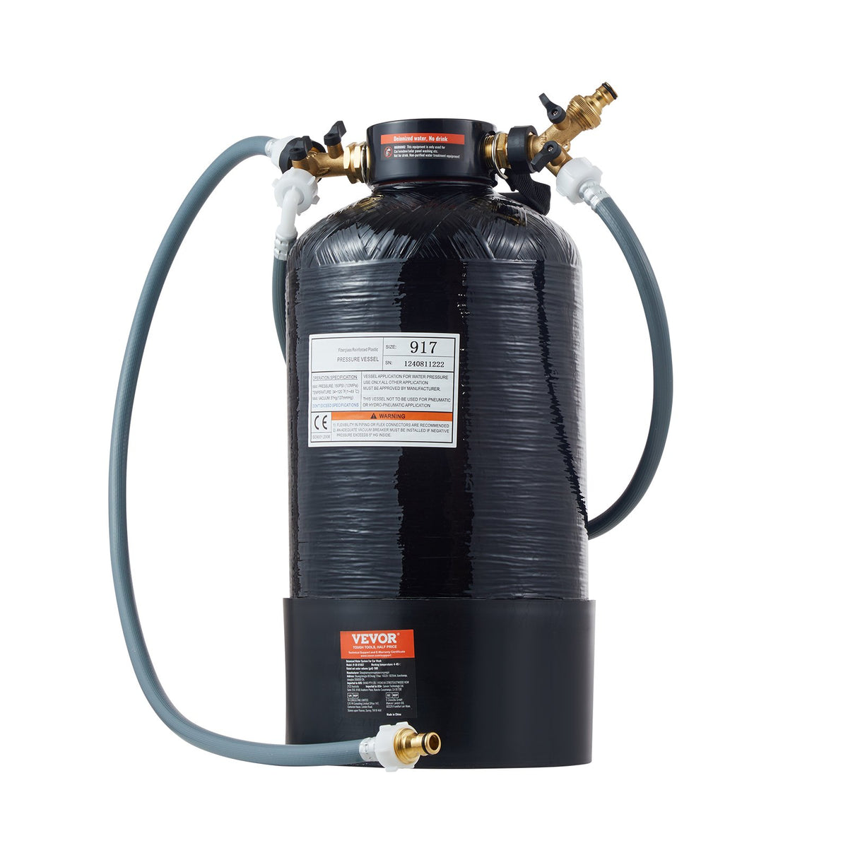 Spotless Deionized Water System | Car Wash Filter Kit with Handheld TDS Meter