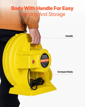 Bounce House Blower | 1.2–1.3HP 950W Commercial Inflatable Fan