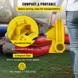 Air Blower Pump Fan | 450W 0.6HP Inflatable Bounce House Blower