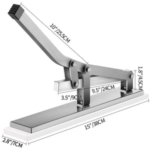 Crab Cracker Set | Aluminum & Stainless Steel Shucker with 2 Seafood Picks for Shellfish