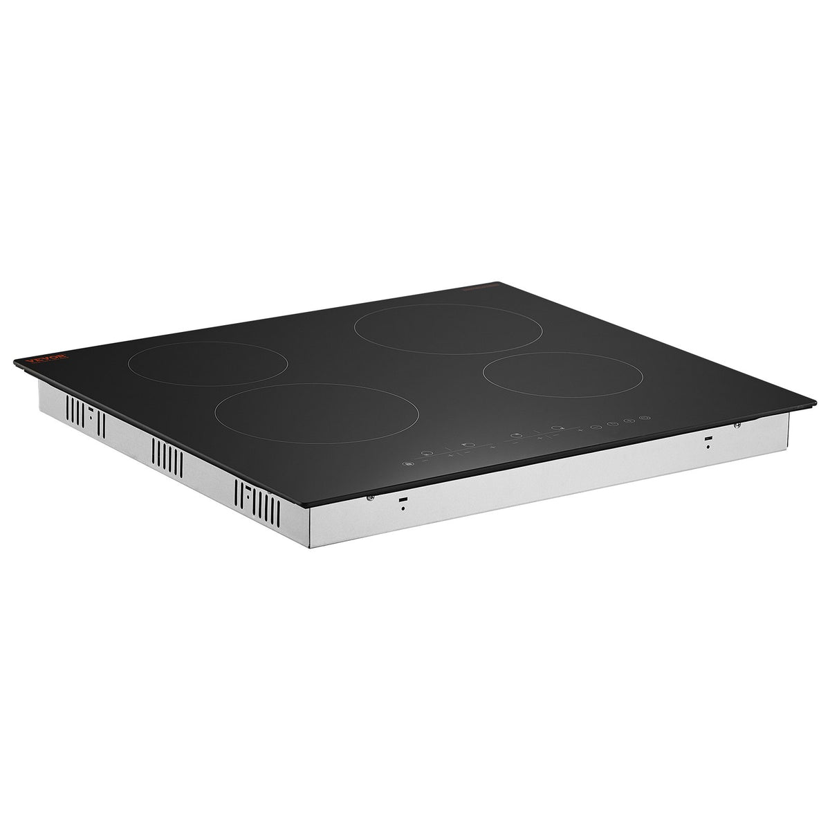 Built-In Electric Cooktop | 4-Burner Radiant Ceramic | 23.2x20.5"