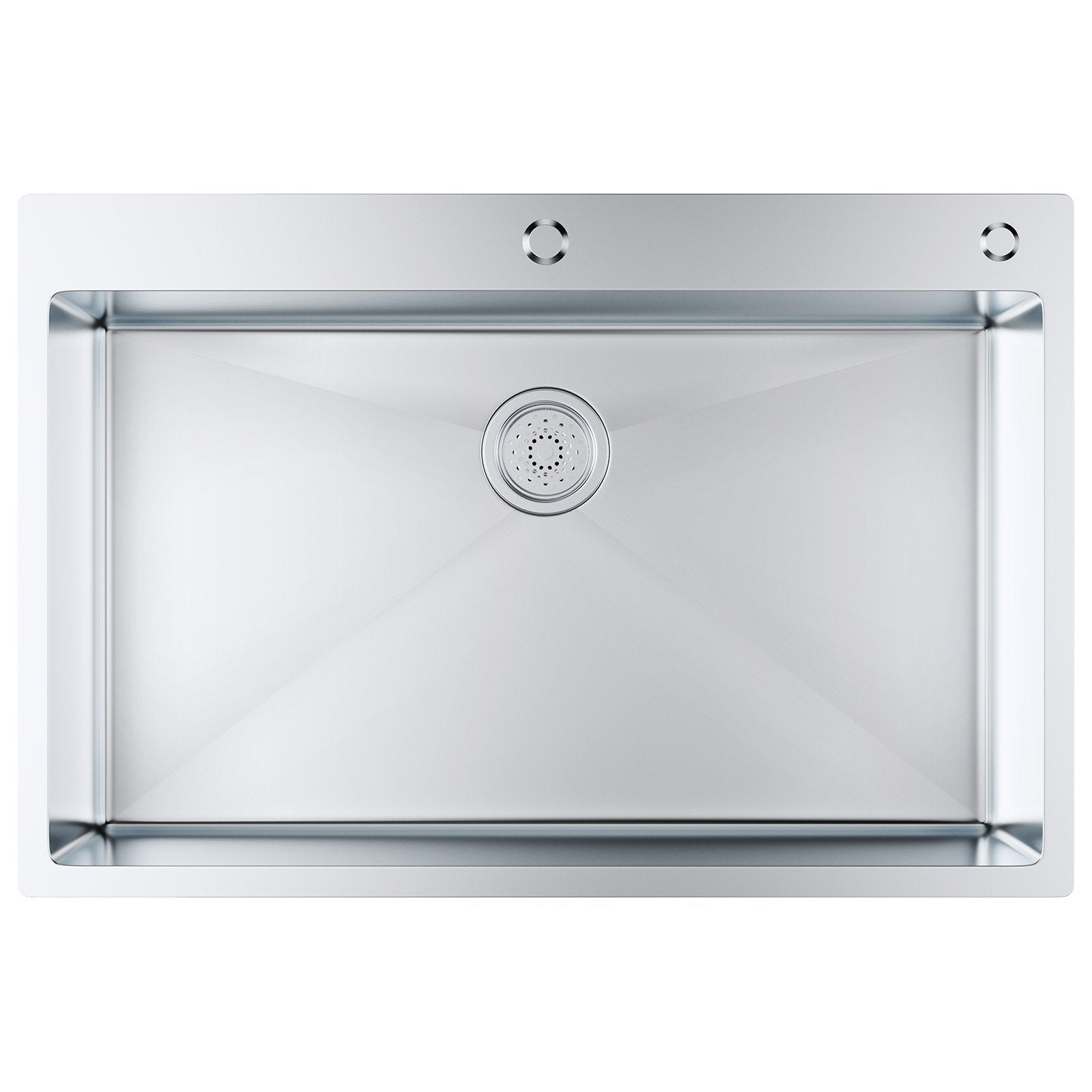 Kitchen Sink 33 Inch 3 Pack | 304 Stainless Steel Drop-In Single Bowl Sinks with Accessories | For Workstation, RV & Bar