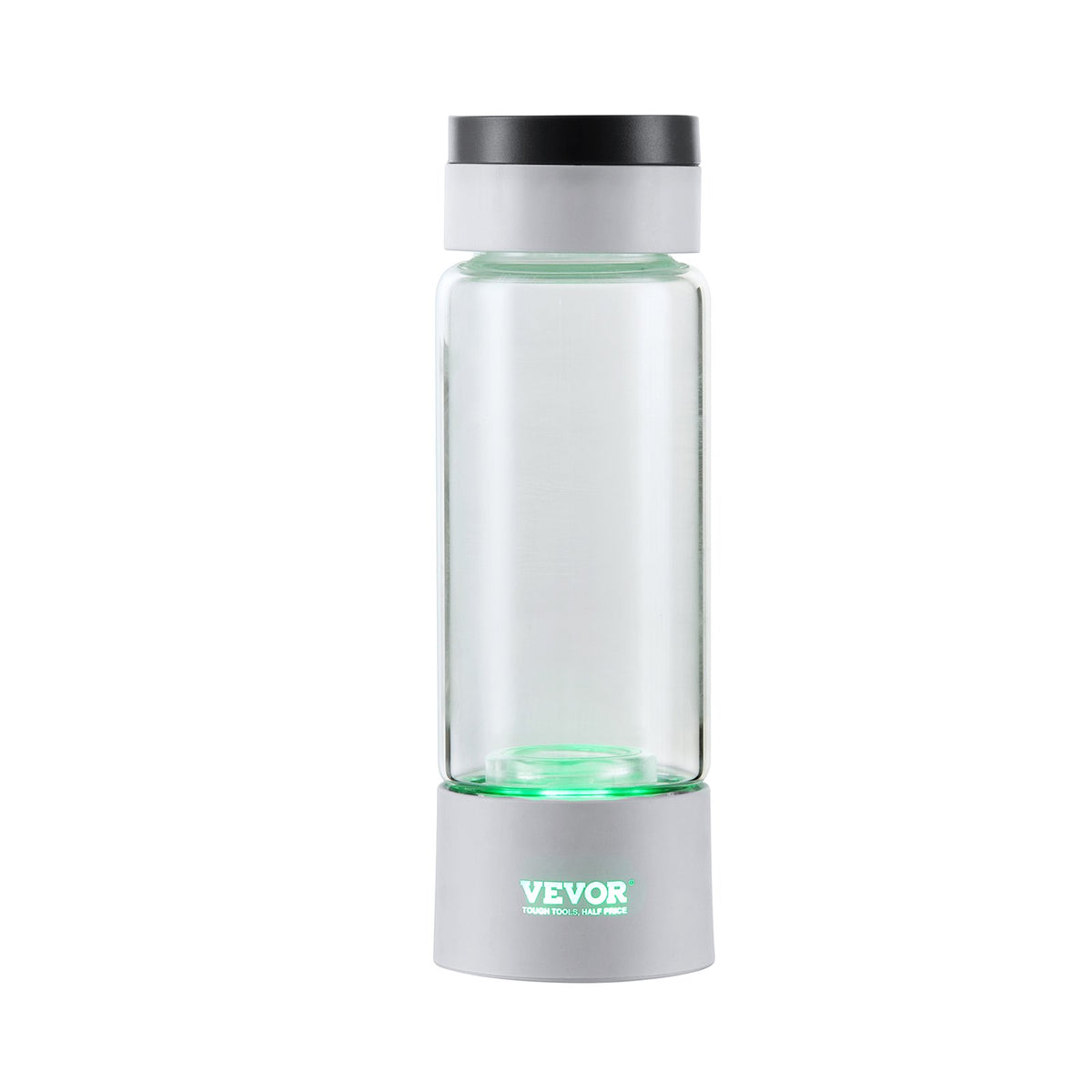 Hydrogen Water Bottle Generator 380ml | SPE Technology Hydrogen Rich Water Maker | Portable Ionizer with Nasal Inhalation Tube & Self-Cleaning