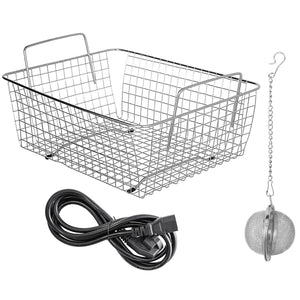 Ultrasonic Jewelry Cleaner | Heated Timer Tank for Glasses, Rings & Instruments