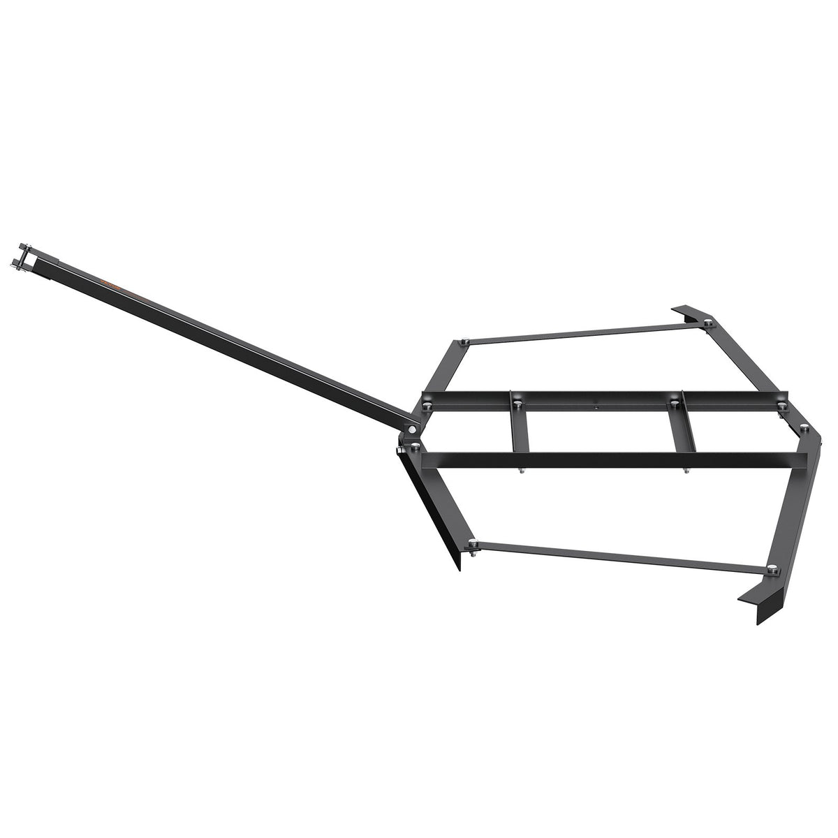 Driveway Drag Harrow 76.57" | Tow-Behind Q235 Steel Grader with Adjustable Bars | Fits ATVs, UTVs & Lawn Tractors | 50lbs Support Weight