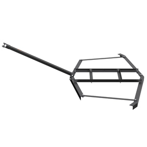 Driveway Drag Harrow 76.57" | Tow-Behind Q235 Steel Grader with Adjustable Bars | Fits ATVs, UTVs & Lawn Tractors | 50lbs Support Weight