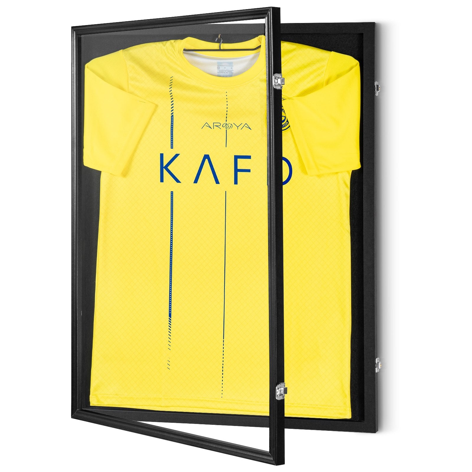 Jersey Display Frame 610x812mm | Lockable Shadow Box with UV Glass