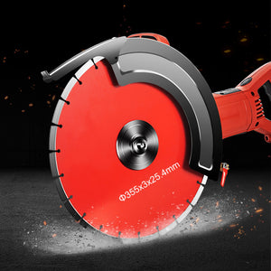 Electric Concrete Saw 14" | 1800W Masonry Cutter with Blade for Granite & Concrete