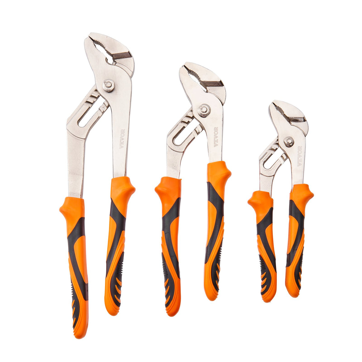 Groove Joint Pliers Set | 3-Piece Water Pump Pliers | 12" Length