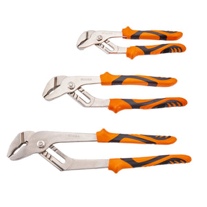 Groove Joint Pliers Set | 3-Piece Water Pump Pliers | 12" Length