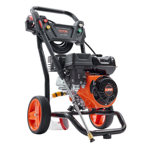 Gas Pressure Washer | 3400 PSI 2.6 GPM 210cc 5 Nozzle Gas-Powered Washer