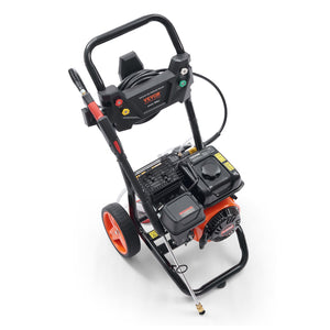 Gas Pressure Washer | 3600 PSI 2.6 GPM 210cc 5 Nozzle Gas-Powered Washer