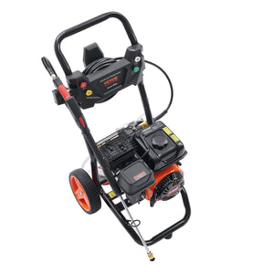 Gas Pressure Washer | 3600 PSI 2.6 GPM 210cc 5 Nozzle Gas-Powered Washer
