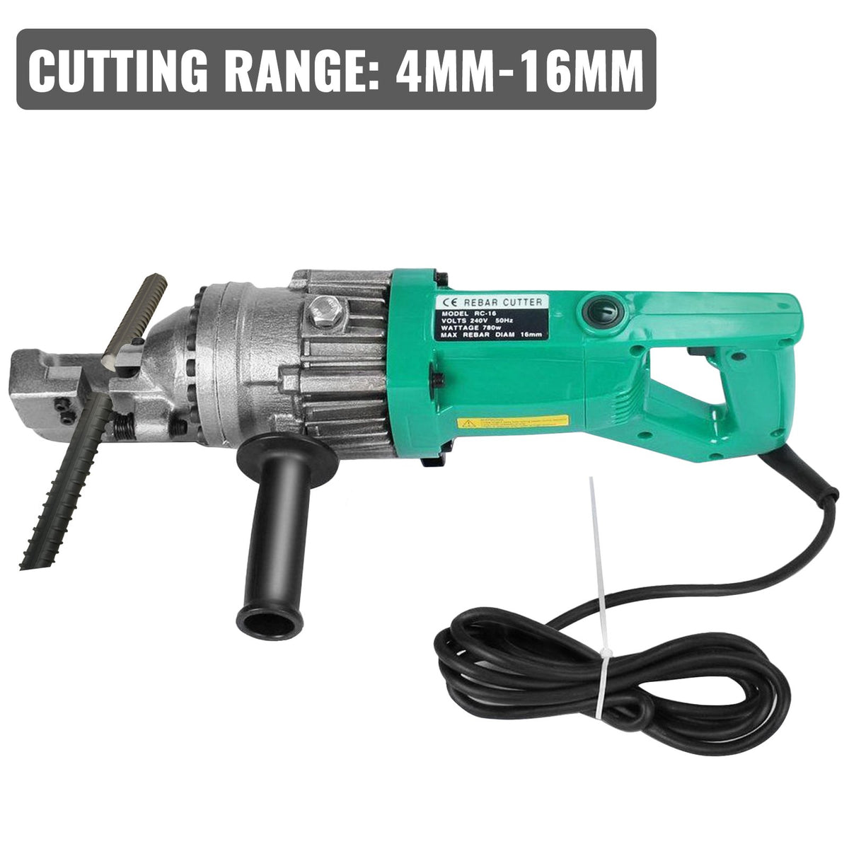 Electric Rebar Cutter | 16mm Reo Steel Cutter