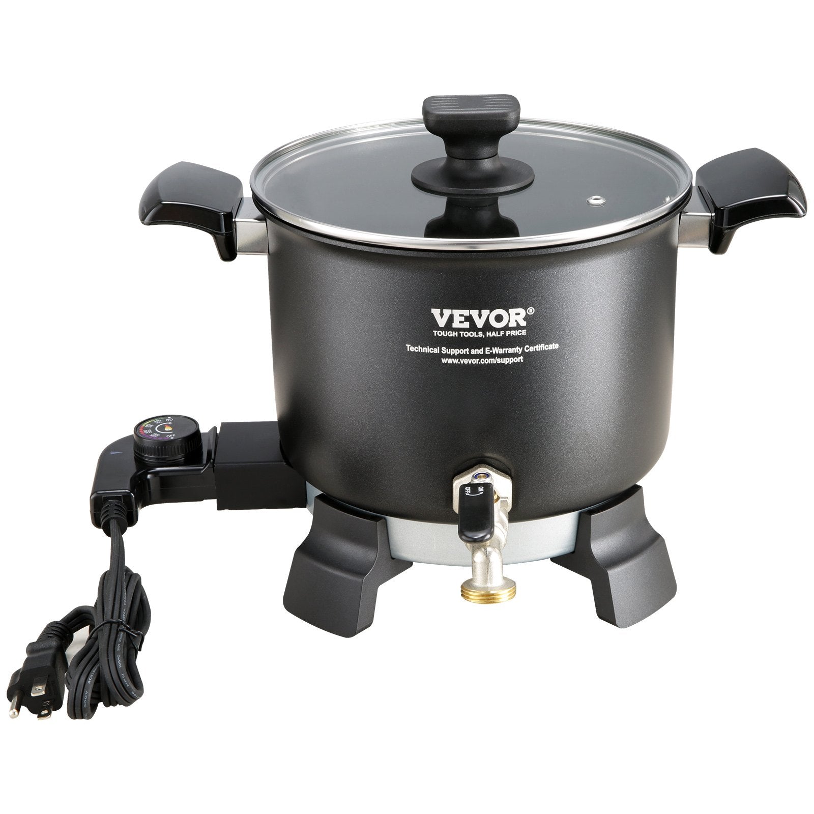 Wax Melter 5L | Electric Wax Melting Pot with Easy Pour Spout | 4-Level Temp Control | For Candle & Soap Making