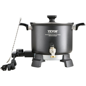 Wax Melter 5L | Electric Wax Melting Pot with Easy Pour Spout | 4-Level Temp Control | For Candle & Soap Making