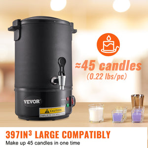 Candle Wax Melter | 6.5L Electric Pot for Commercial & Home Use