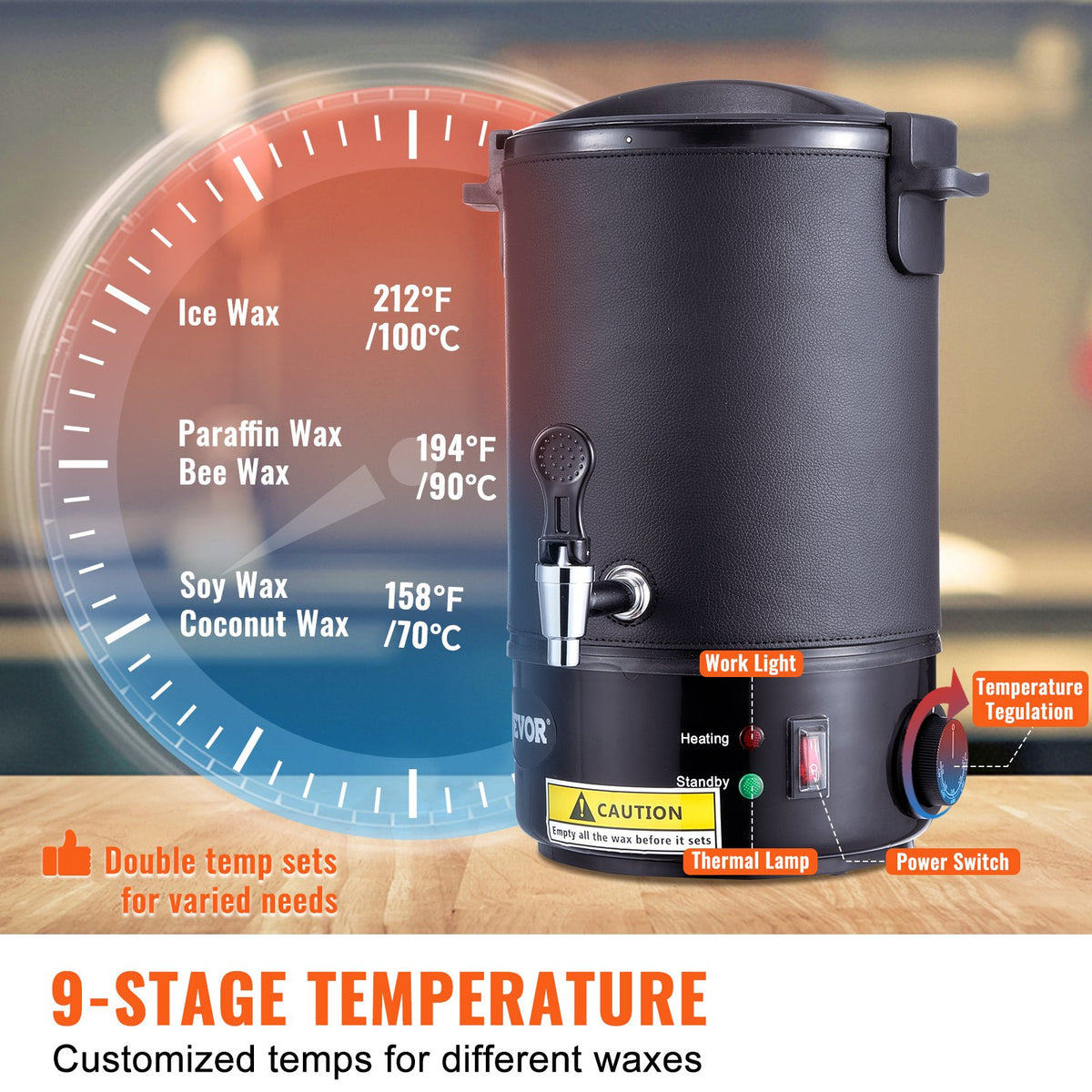 Candle Wax Melter | 6.5L Electric Pot for Commercial & Home Use