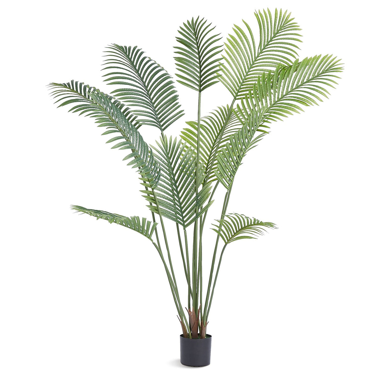Artificial Palm Tree 1.8m | PE Material | Anti-Tip Base | Realistic Green Indoor Outdoor Faux Plant for Home, Office & Events