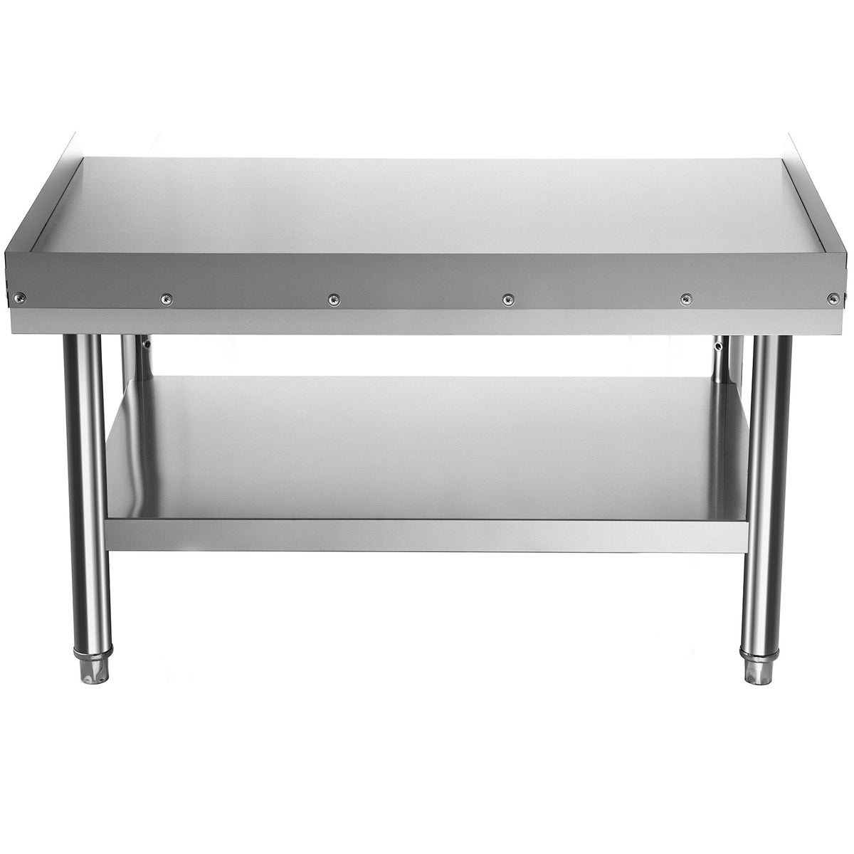 Stainless Steel Equipment Grill Stand 122x76x61cm | Adjustable Undershelf | For Hotel, Restaurant & Home Kitchen