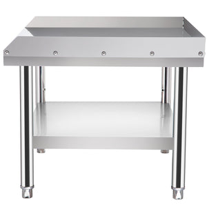 Stainless Steel Equipment Grill Stand 122x76x61cm | Adjustable Undershelf | For Hotel, Restaurant & Home Kitchen