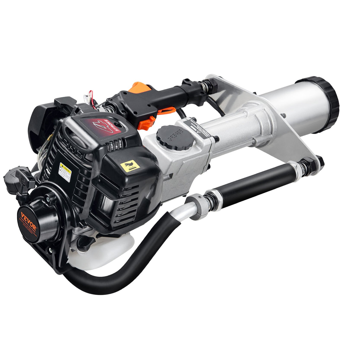 T Post Driver | 37.77cc Gas-Powered Fence Post Pounder with 3 Heads