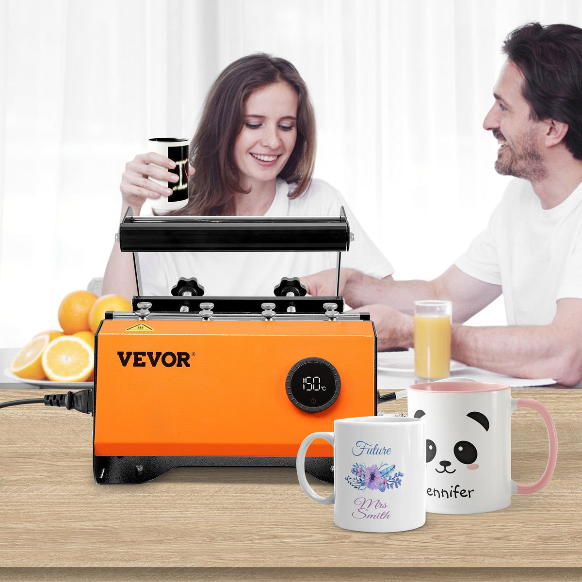 Mug & Tumbler Heat Press | 11–30oz Automatic Sublimation Printing Machine