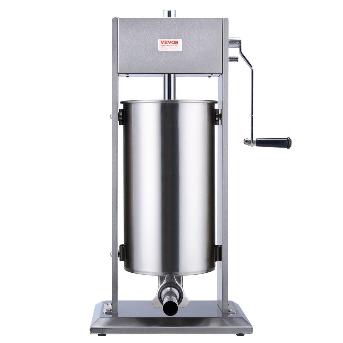 Manual Sausage Stuffer 15L | Vertical Sausage Making Machine | 304 Stainless Steel | For Home & Commercial Use