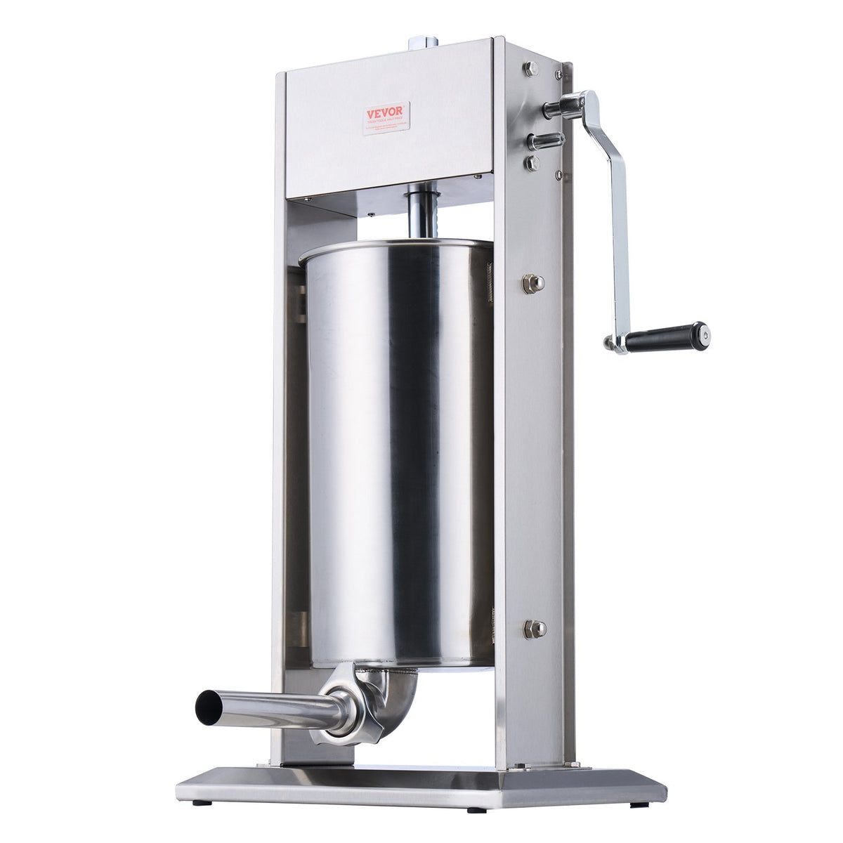 Manual Sausage Stuffer 15L | Vertical Sausage Making Machine | 304 Stainless Steel | For Home & Commercial Use