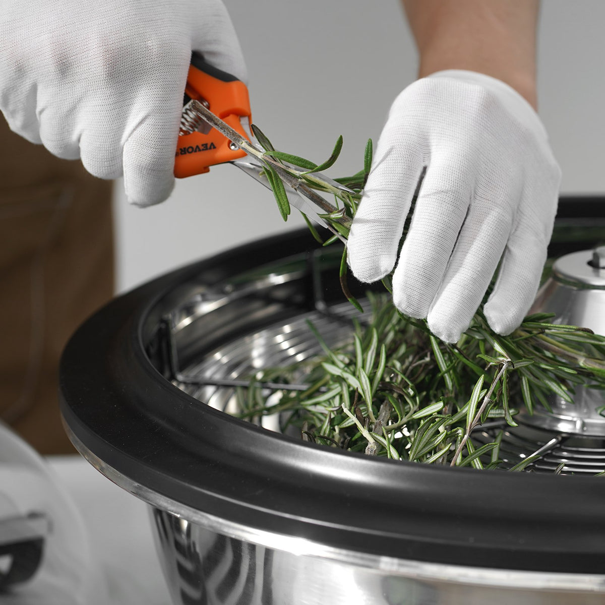 Leaf Bowl Trimmer 19" | Manual Bud Trimmer with Stainless Steel Blades