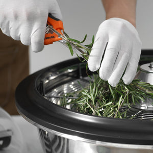 Leaf Bowl Trimmer 19" | Manual Bud Trimmer with Stainless Steel Blades