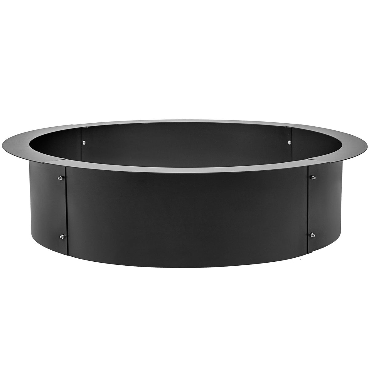 Outdoor Fire Pit Ring | 106cm BBQ Grill Wood-Burning Table