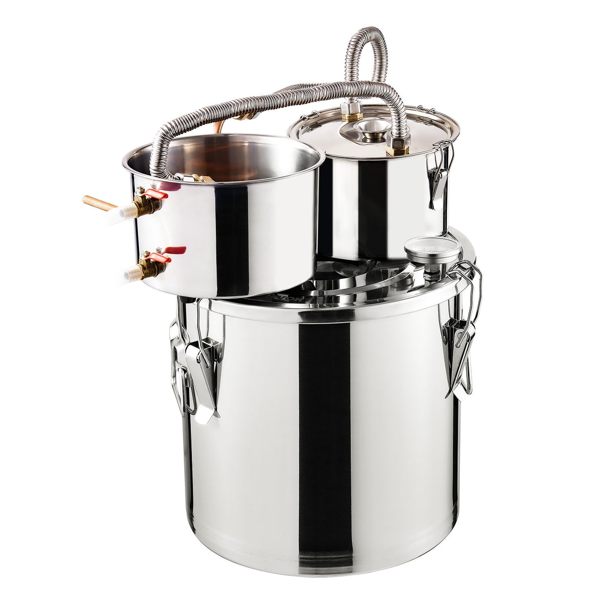 Moonshine Still | 5-Gallon Water/Alcohol Distiller with Thumper Keg & Pump