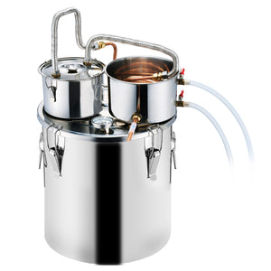 Moonshine Still | 8-Gallon Water/Alcohol Distiller with Thumper Keg & Pump