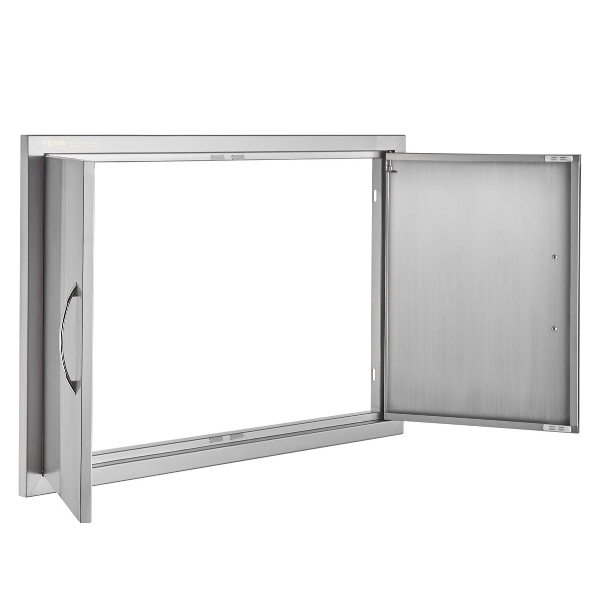 BBQ Access Door 838x558mm | Double Stainless Steel Flush Mount for Outdoor Kitchens