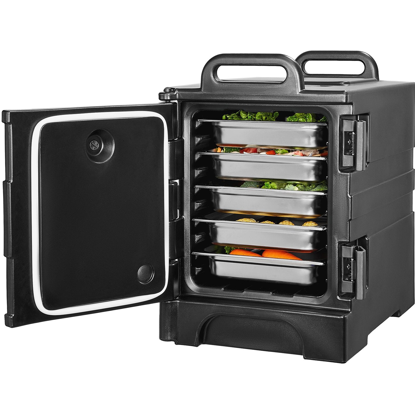 Insulated Food Pan Carrier 81QT | Stackable Catering Dish Box