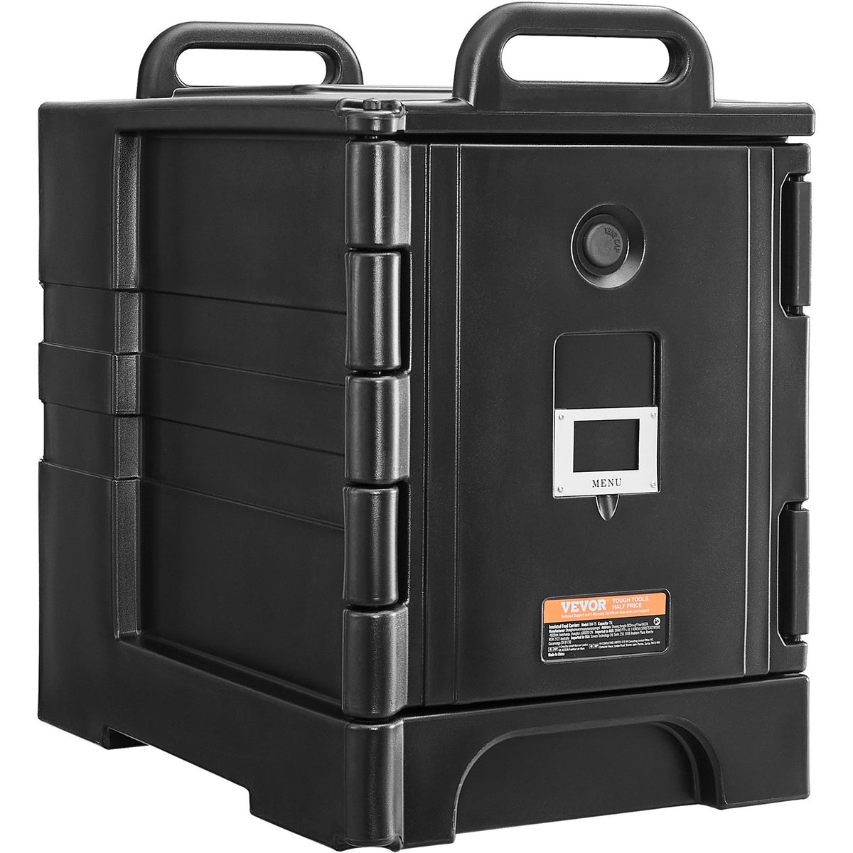 Insulated Food Pan Carrier 81QT | Stackable Catering Dish Box