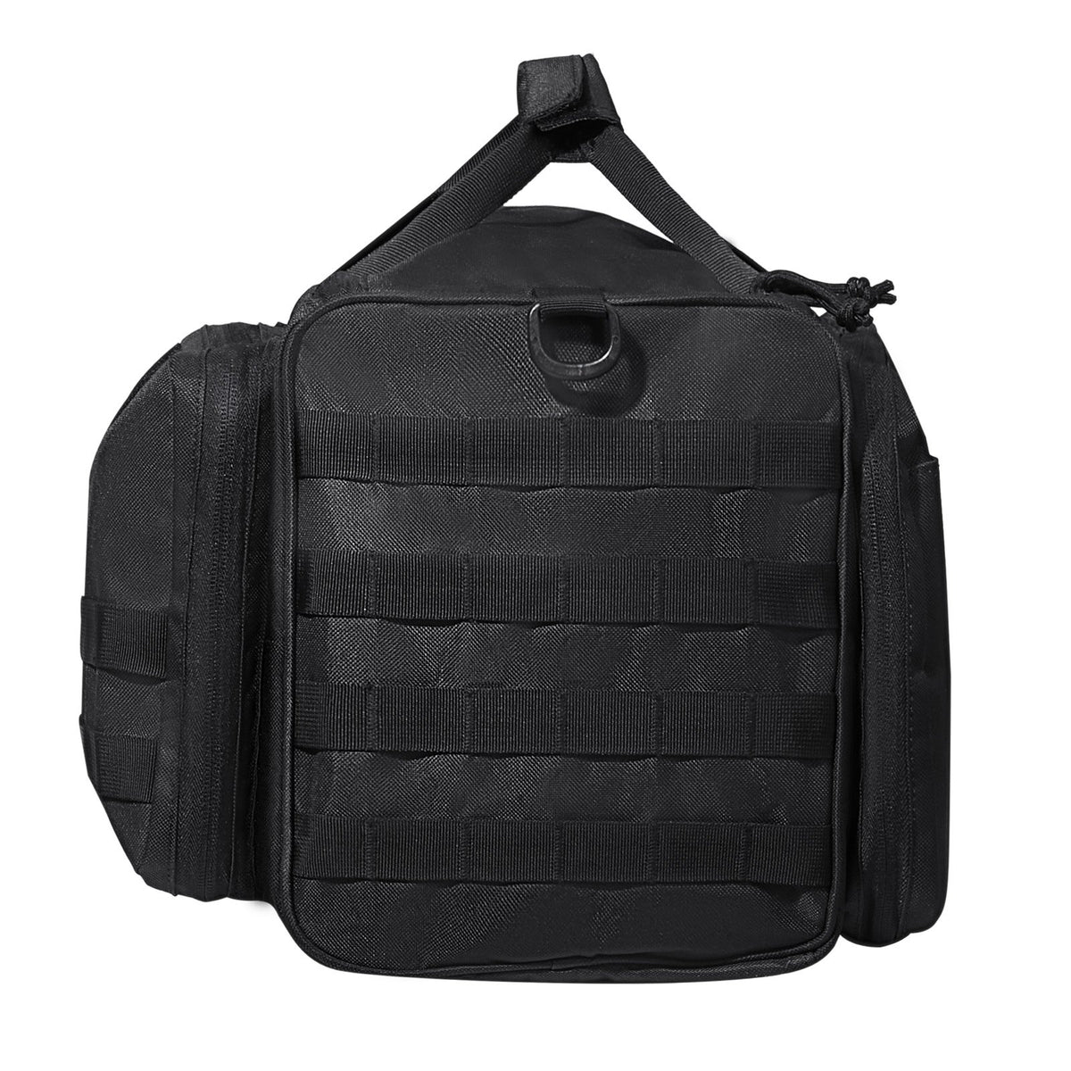Tactical Range Bag | 3-Pistol Carry Bag with Shoulder Strap | Black