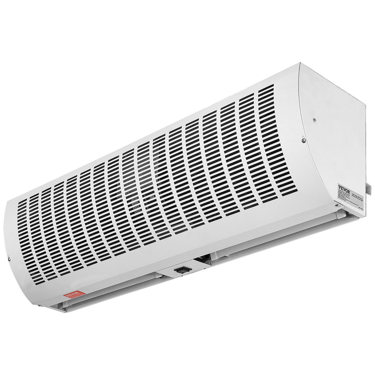 Commercial Indoor Air Curtain 0.9m | 2 Speeds 2038m³/h | UL Certified Over Door Fan with Limit Switch | Unheated Design