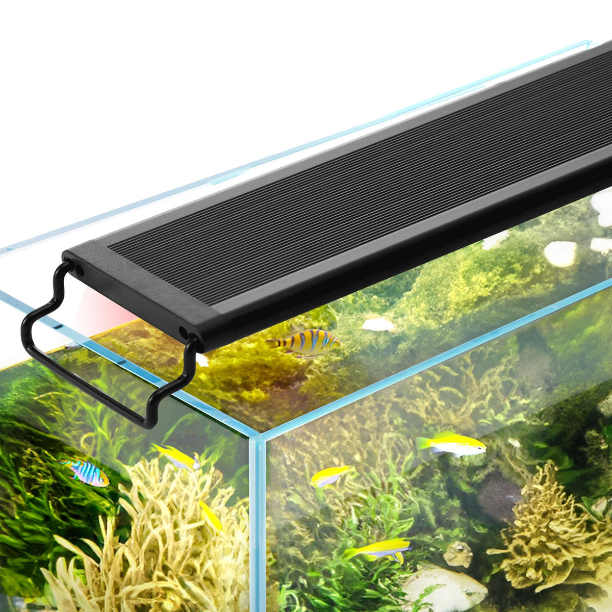 Aquarium Light 26W | Full Spectrum LED Fish Tank Light | 24/7 Mode with Timer & Adjustable Brightness | Fits 30"-36" Freshwater Planted Tanks