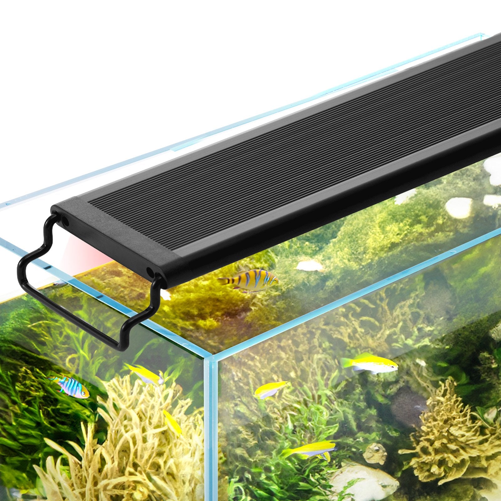 Aquarium Light 26W | Full Spectrum LED Fish Tank Light | 24/7 Mode with Timer & Adjustable Brightness | Fits 30"-36" Freshwater Planted Tanks