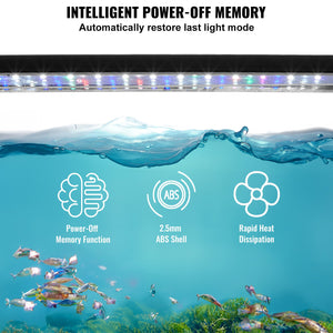 Aquarium Light | 26W Full Spectrum LED for 36–42" Fish Tanks