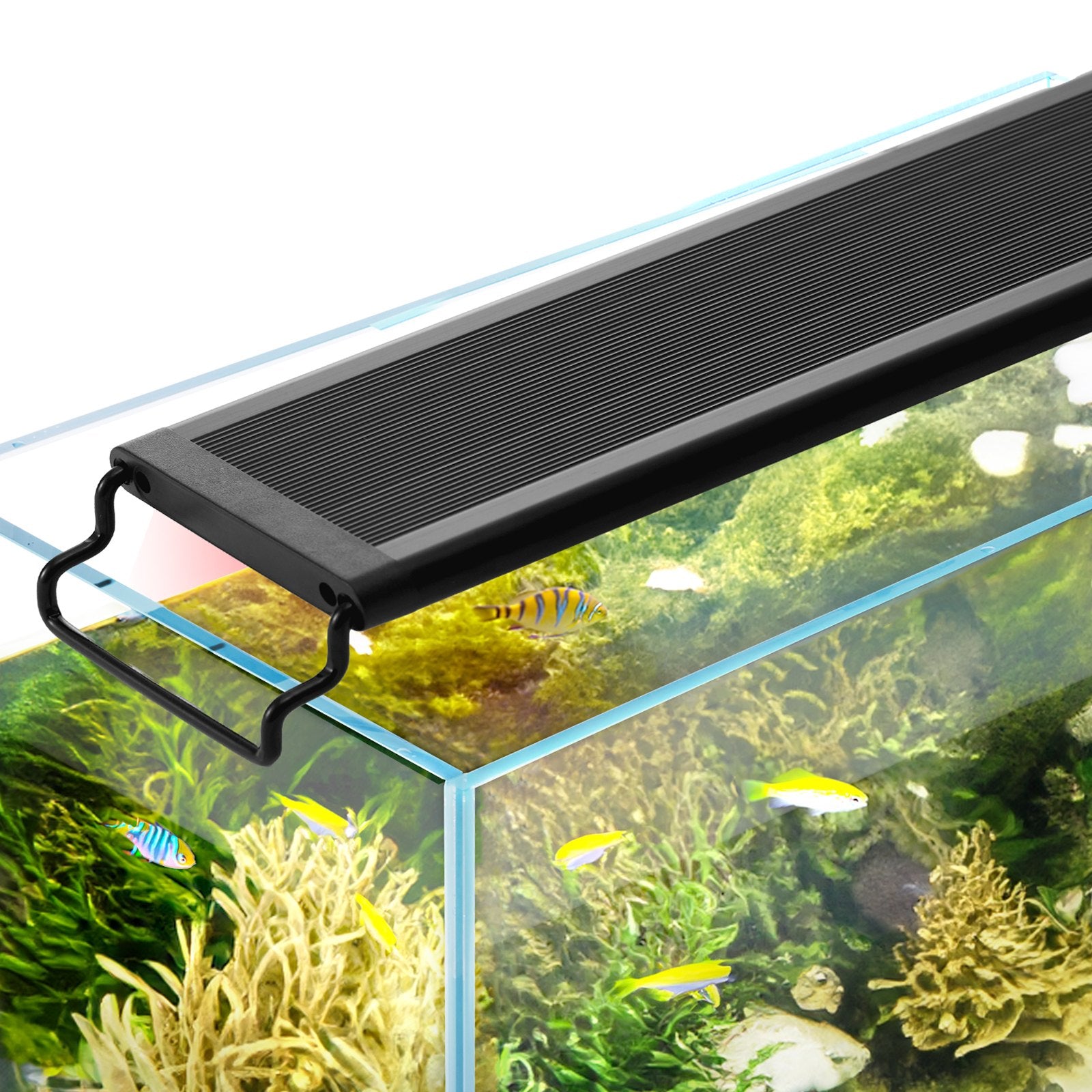 Aquarium Light 48W | Full Spectrum LED with Timer & Adjustable Brightness | Fits 48"-54" Planted Tanks