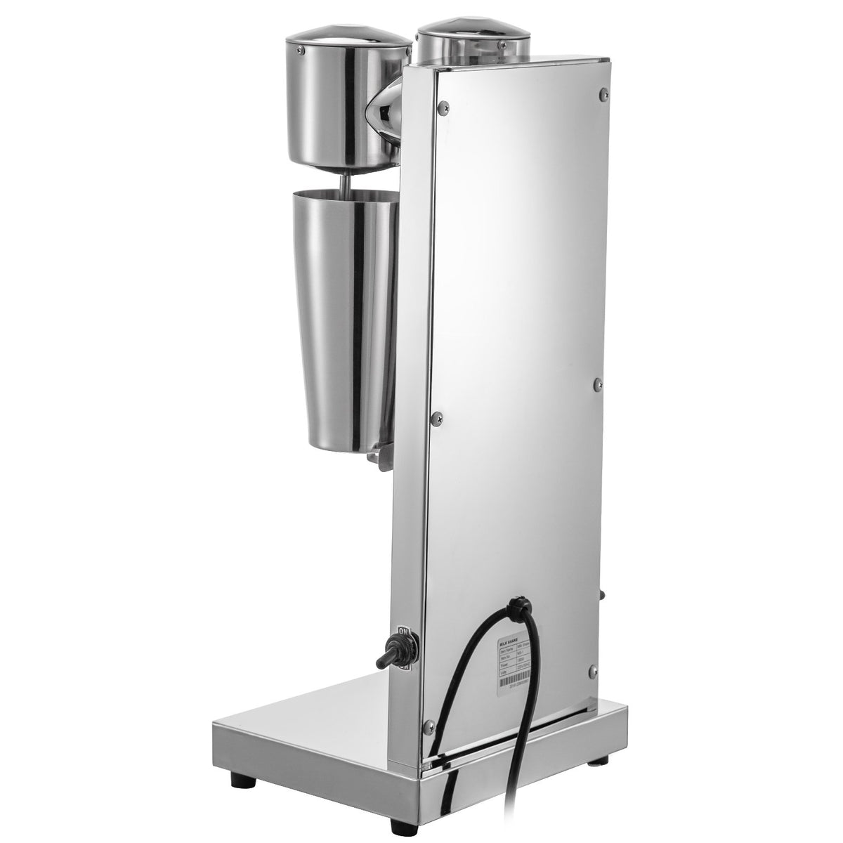 Milkshake Maker | Commercial Double-Head Frother | Stainless Steel