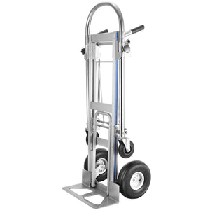 Aluminum Hand Truck | 3-in-1 Folding Convertible Dolly