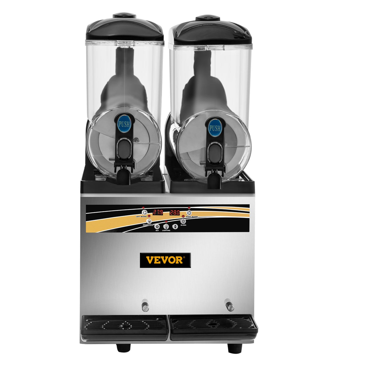 Slush Machine 2x15L | Commercial Frozen Drink & Margarita Maker