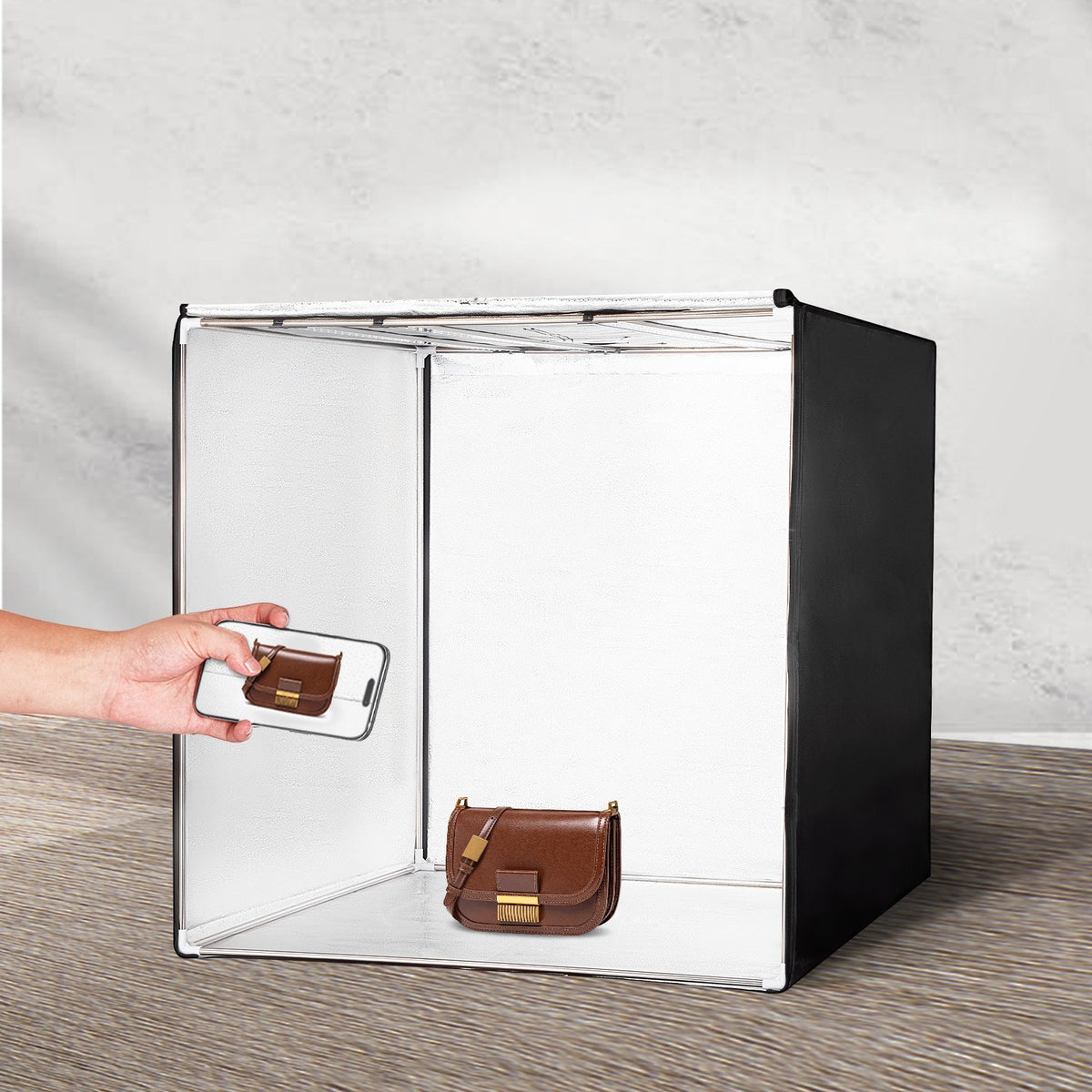 Photo Studio Light Box | 5600K with 210 LEDs | 81.5x81.5x81.5cm Shooting Tent